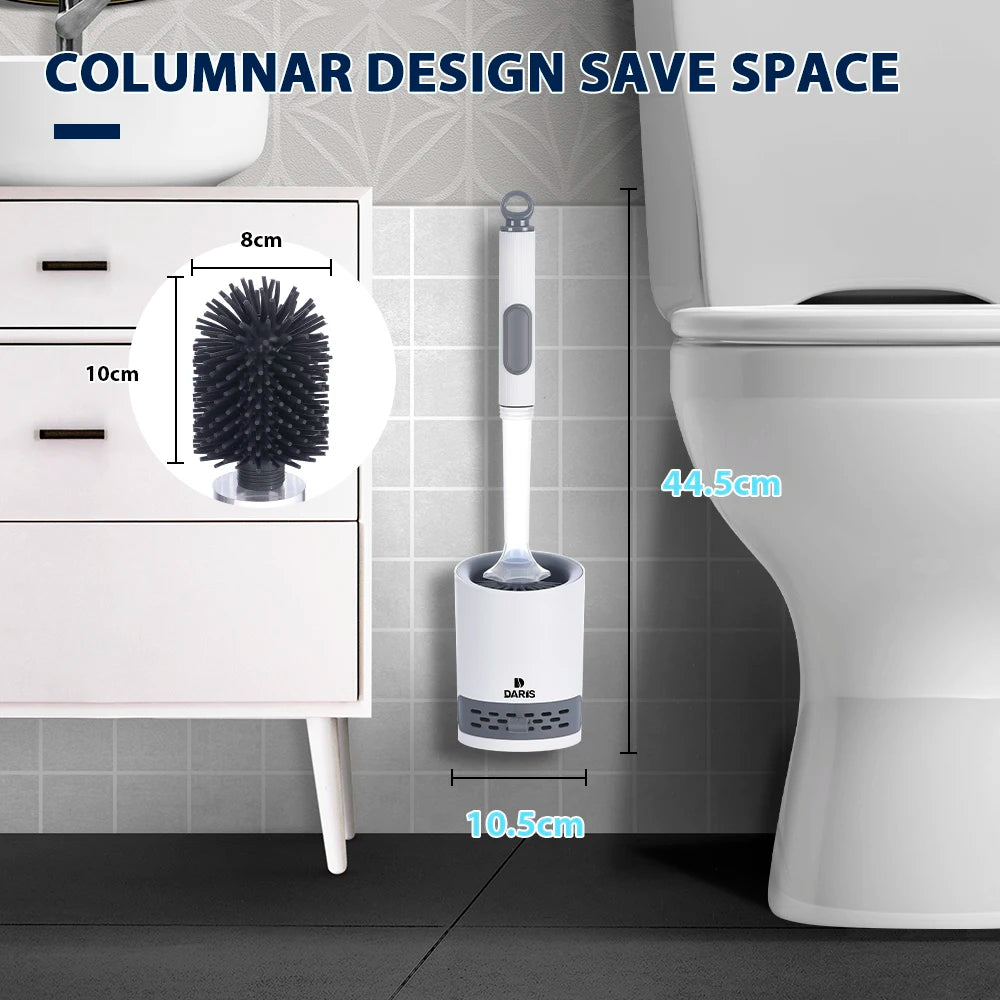 Eco-Friendly Toilet Brush with Holder™
